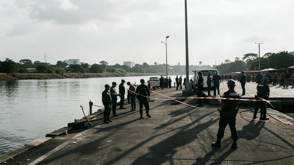 Balacera en el muelle de Posorja deja un muerto y genera temor en la parroquia