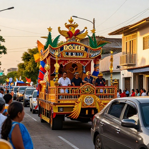 La Aurora celebra sus 25 años con una gran cabalgata que paralizó a Daule