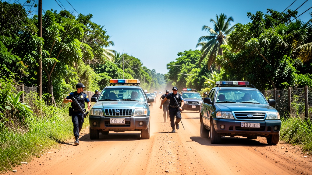 Tiroteo en Durán: Policía detiene a cuatro presuntos sicarios tras persecución de más de un kilómetro