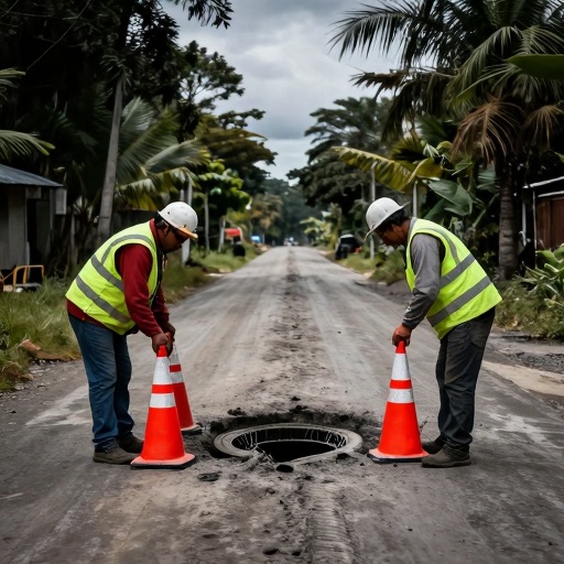 Cierre temporal de Durán-Bucay por obras de alcantarillado en el Guayas