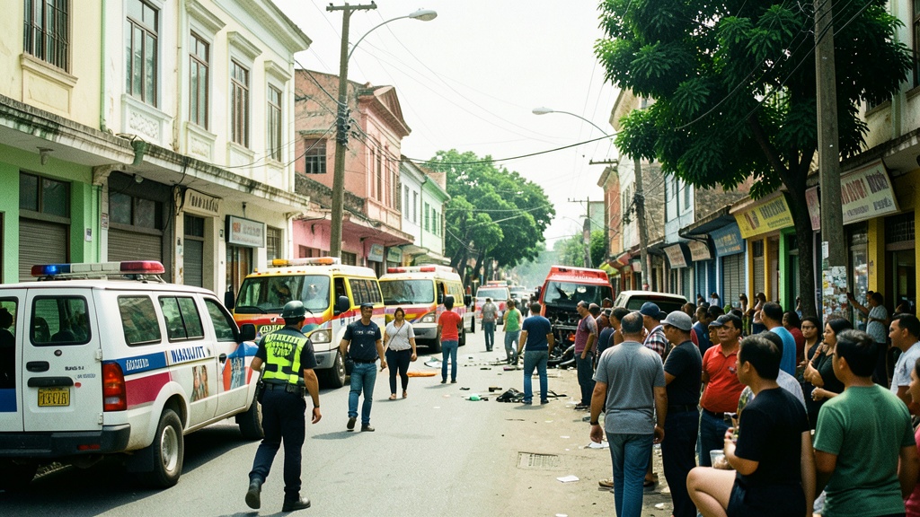 Asesinan a un agente de tránsito en Naranjito; deja tres heridos