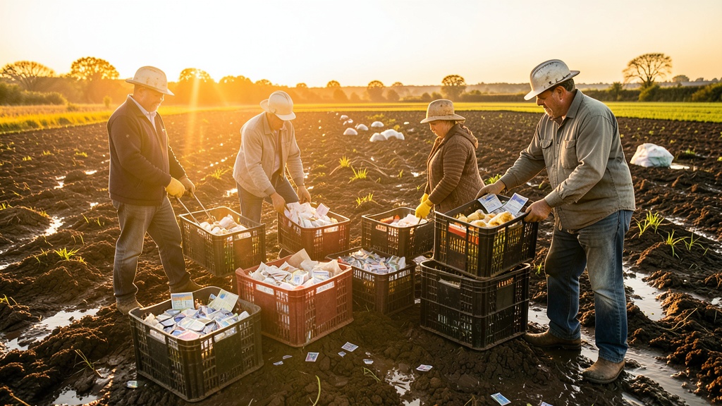 Productores de Daule reciben insumos y créditos para fortalecer la producción