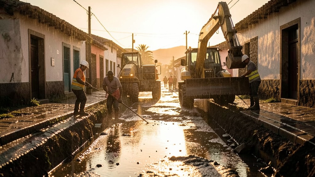 Municipio de Samborondón refuerza drenaje y prevención ante lluvias