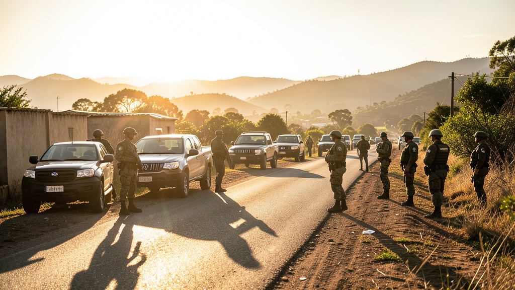 Operativo CAMEX en La Aurora: Policía y militares controlan vehículos y detienen infracciones