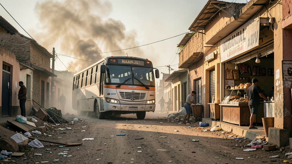 Un bus se estrella contra una panadería en Naranjal; un hombre fallece y tres resultan heridos