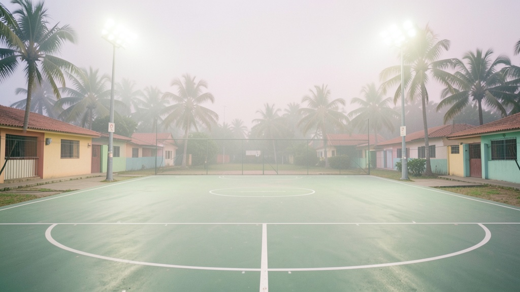 Barrio San Vicente cuenta con cancha deportiva techada y mejor iluminación