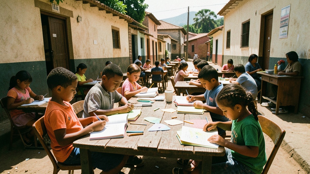 Lectura y creatividad llegan a las aulas de Bastión Popular con apoyo de ZUMAR