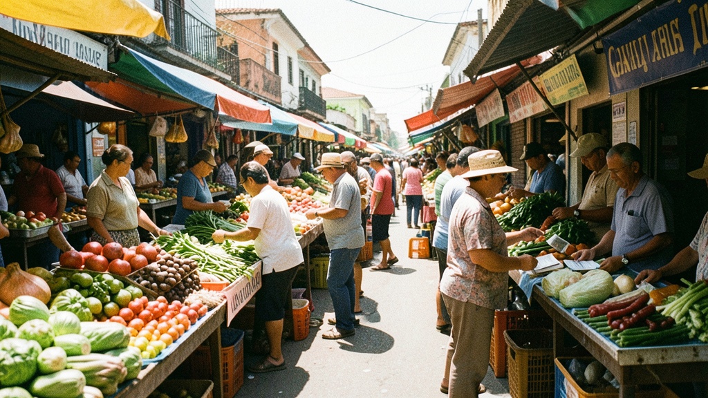 Control de precios en el mercado San Jacinto: pesos justos y fiscalización activa