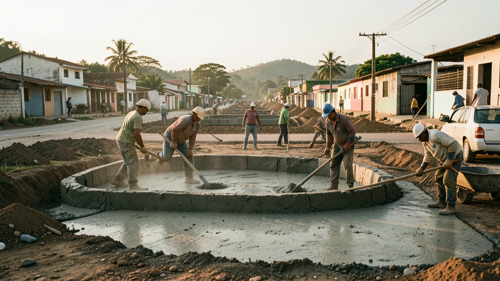 Jujan firmó convenio con el Banco de Desarrollo para llevar agua potable a todo el cantón