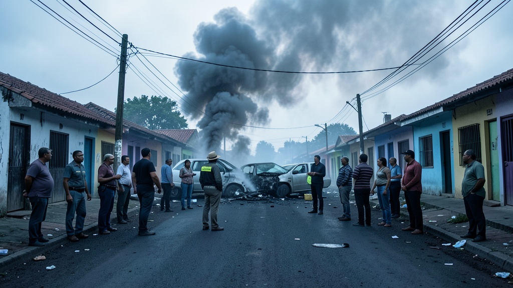Balacera en Yaguachi deja dos muertos y un policía herido