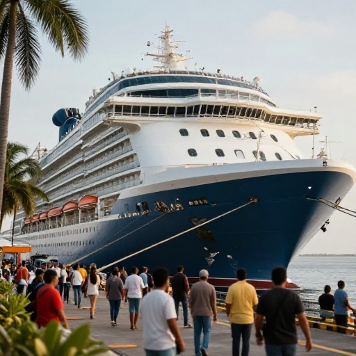 El Crystal Symphony atracó en Guayaquil: llegada de crucero internacional reactiva el turismo local