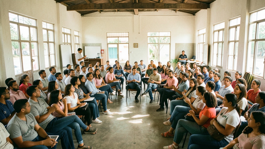 Gobernación del Guayas reunió a 300 estudiantes en conversatorio juliano