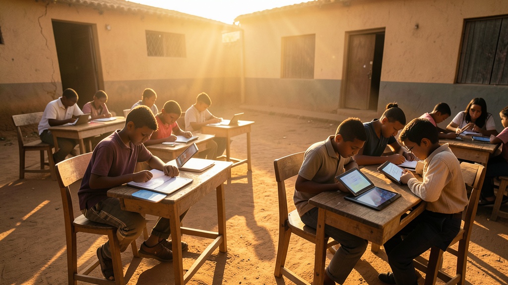 Jóvenes de Samborondón reciben tablets para fortalecer su formación académica