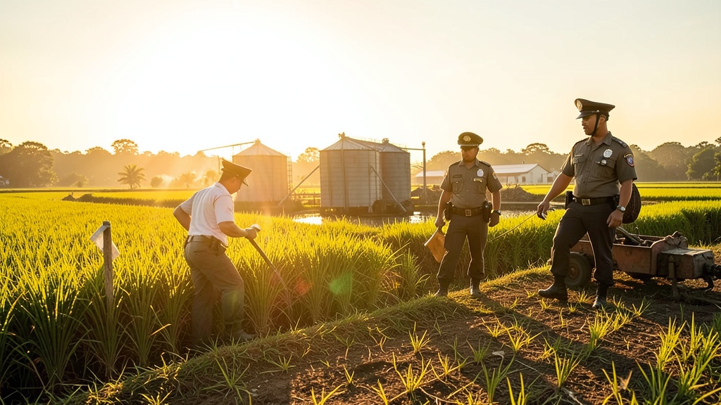 Operativo en Daule fiscaliza piladoras de arroz por precio mínimo sustentación