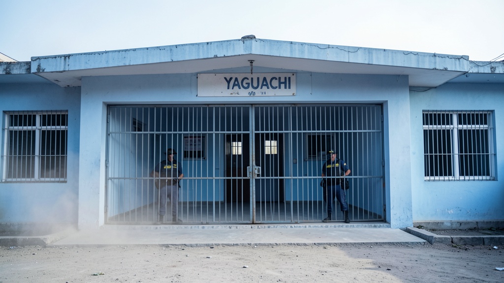 Policía desmantela caleta en Yaguachi; detiene a dos agentes por encubrir 1,2 toneladas de cocaína