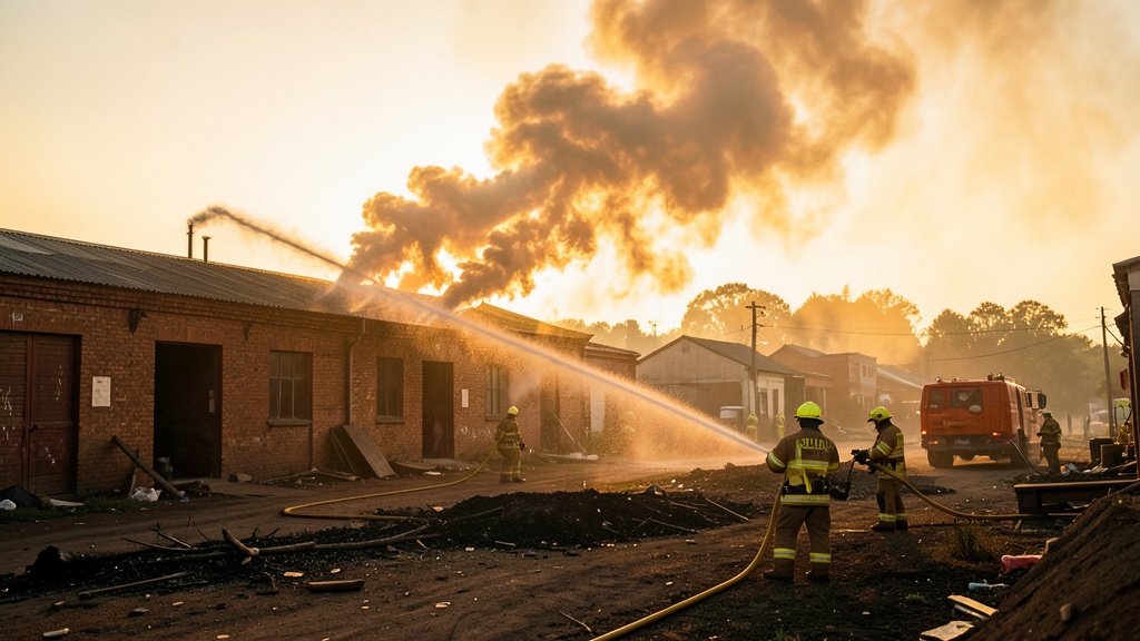 Incendio en fábrica de la Vía Daule: cobertura completa del incidente