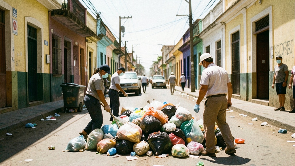 Municipio intensifica controles contra quienes arrojan basura en las calles de Guayaquil