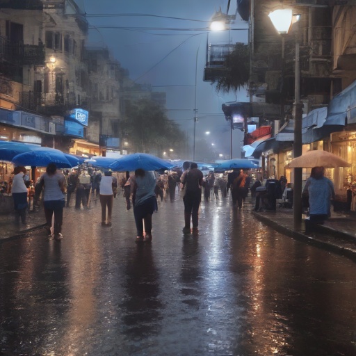 Lluvia y vientos afectaron a Guayaquil este 17 de agosto tras cielo nublado
