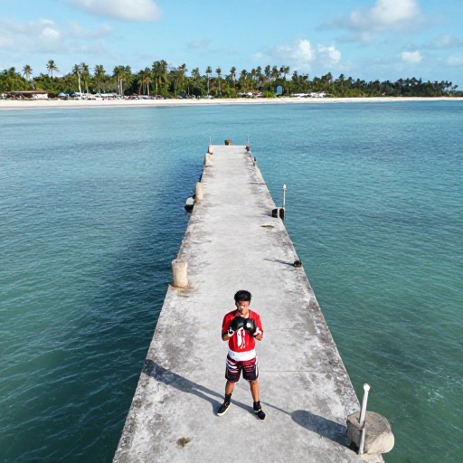 El ring se activa en el Malecón del Salado con clases gratuitas de boxeo para jóvenes