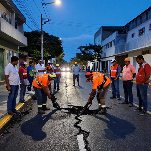 Ocho calles del Suburbio se recuperan simultáneamente y Guayaquil refuerza prevención ante lluvias