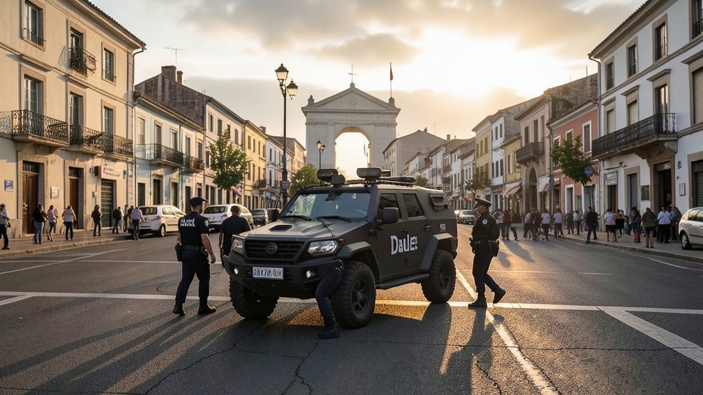 Detienen a dos presuntos autores del incendio de patrullero en Daule