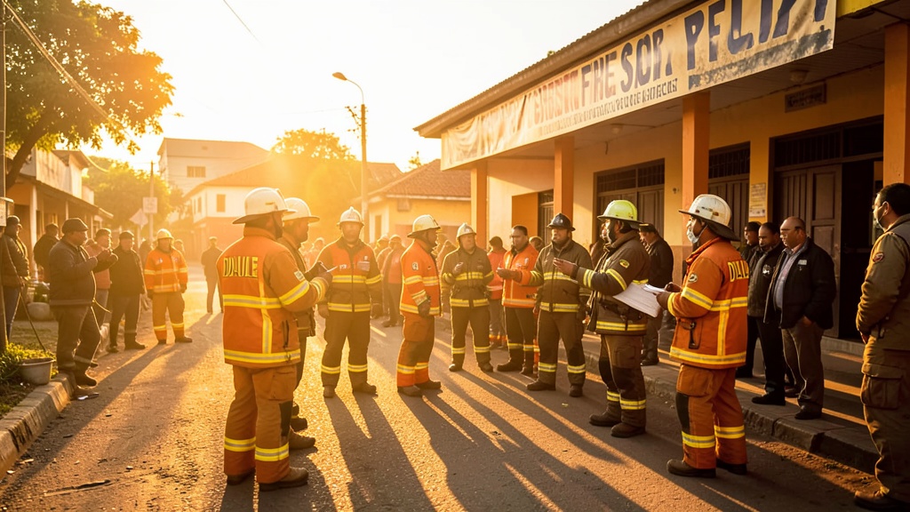 Bomberos de Daule fortalecen prevención comunitaria con casa abierta en La Aurora