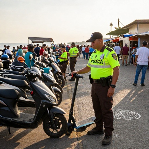Nueva ley regula scooters y motos eléctricas en Ecuador para reducir siniestros