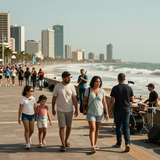 Malecón 2000 recupera su vitalidad con música en vivo y entretenimiento familiar