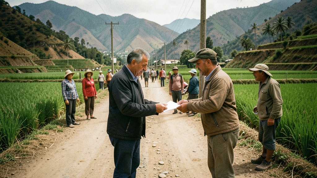 Gobernación del Guayas entrega títulos de propiedad en Monte Sinaí