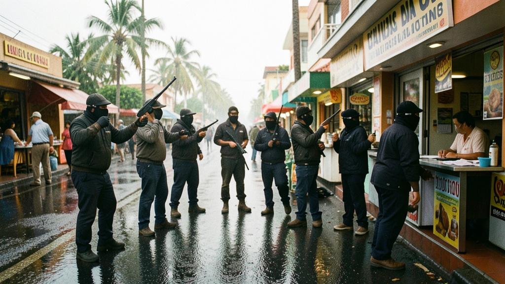 Explosivos y balazos en Playas: la violencia contra comerciantes por no pagar extorsión