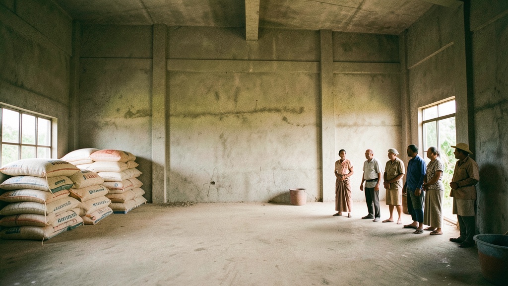 Prefectura del Guayas entrega 2.100 sacos de arroz en Nobol para 700 agricultores
