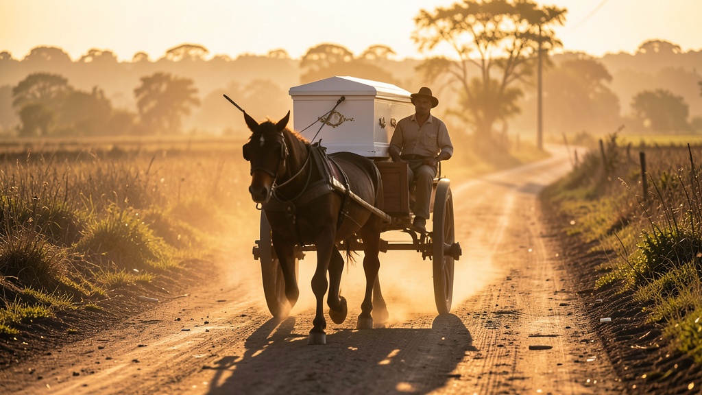 Daule rinde homenaje a Hugo Aparicio con cabalgata montubia en su funeral