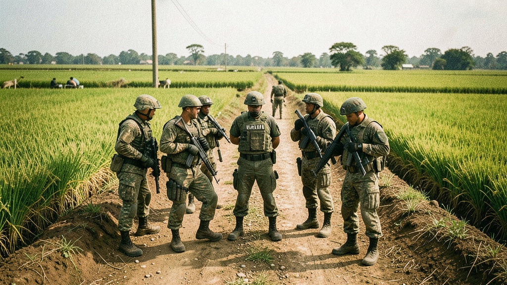 Ejército detiene a cinco armados en Santa Lucía bajo la Ofensiva Total