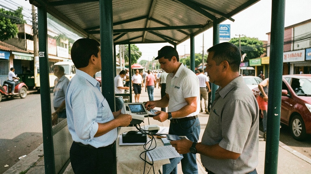 ATM inicia instalación de lectores electrónicos en buses de Guayaquil