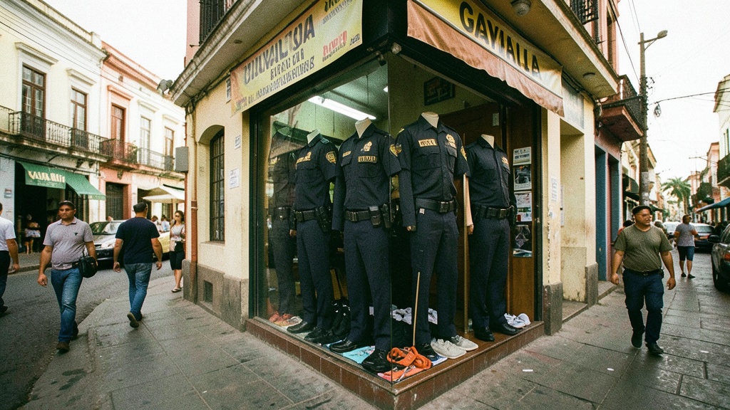 Gobernación fiscaliza venta de uniformes policiales en el centro de Guayaquil