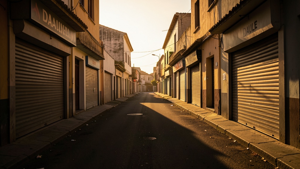Comercio del centro de Daule permanece cerrado por miedo a saqueos