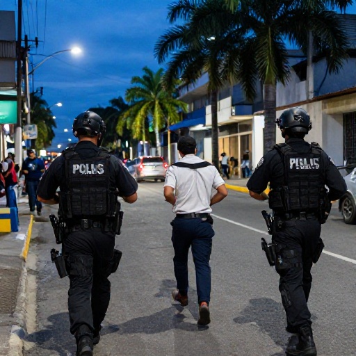 Operativo policial en La Garzota: Balacera y persecución desde Los Ceibos culmina con captura