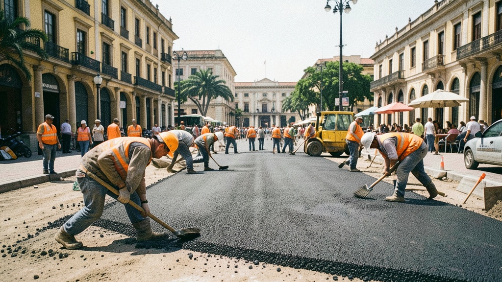 Municipio de Guayaquil despliega 90 frentes de trabajo para iniciar el año con obras en toda la ciudad