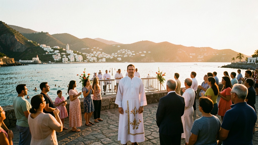 Misa campal y ceremonia de la Banda honran a la Virgen de la Merced en el Mirador de Playas