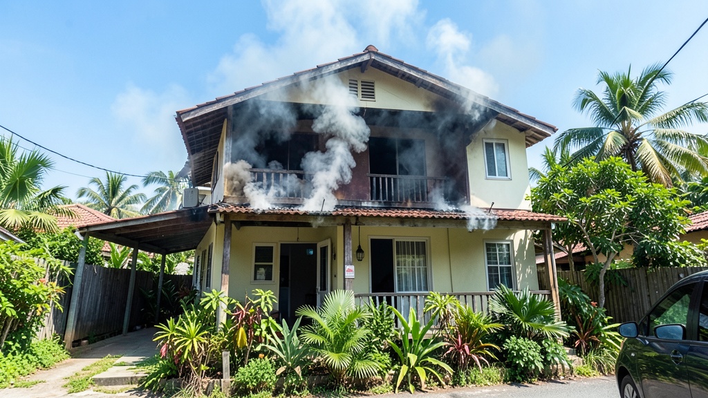Incendio en El Recreo consumió segundo piso; ECU911 atendió crisis nerviosa