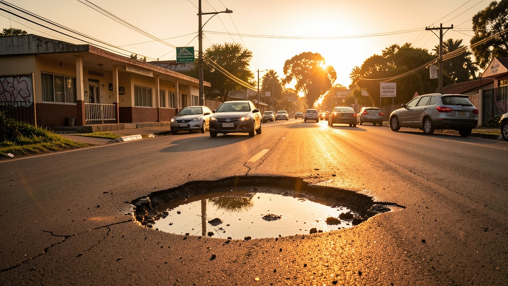 Baches en León Febres-Cordero afectan a La Aurora; MTOP promete bacheo
