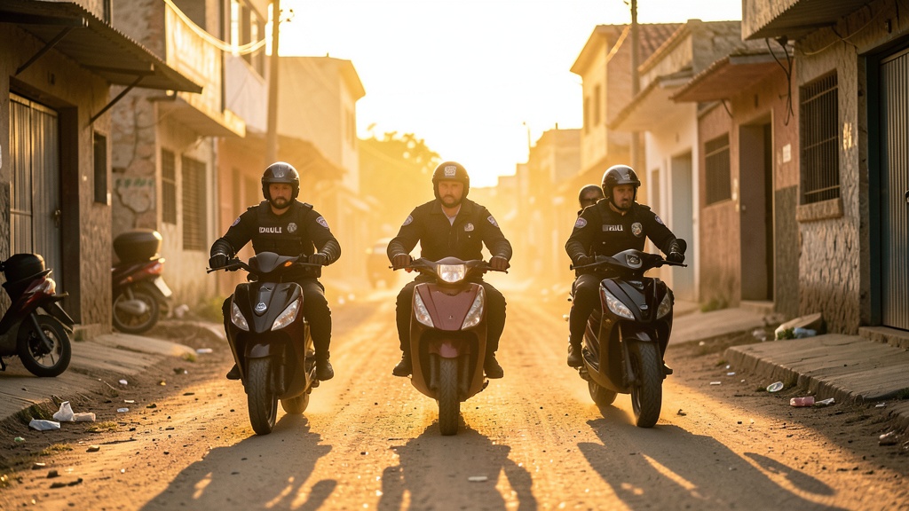 Policía captura a tres presuntos ladrones de motos en Daule tras persecución y tiroteo