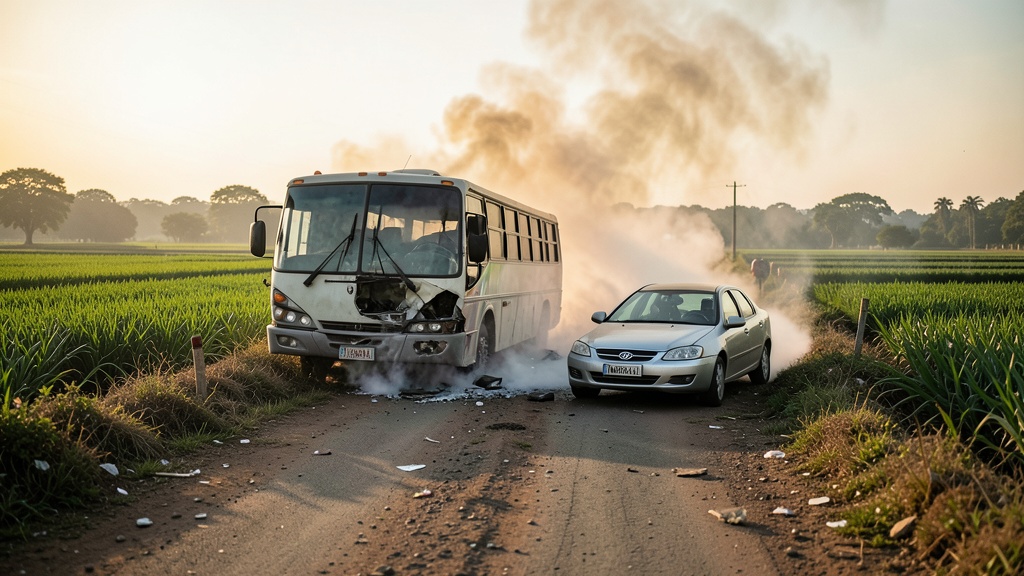 Choque entre bus y camioneta deja dos muertos en Naranjal