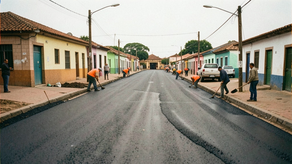 Asfaltado en Abraham Bedrán mejora circulación en Naranjito