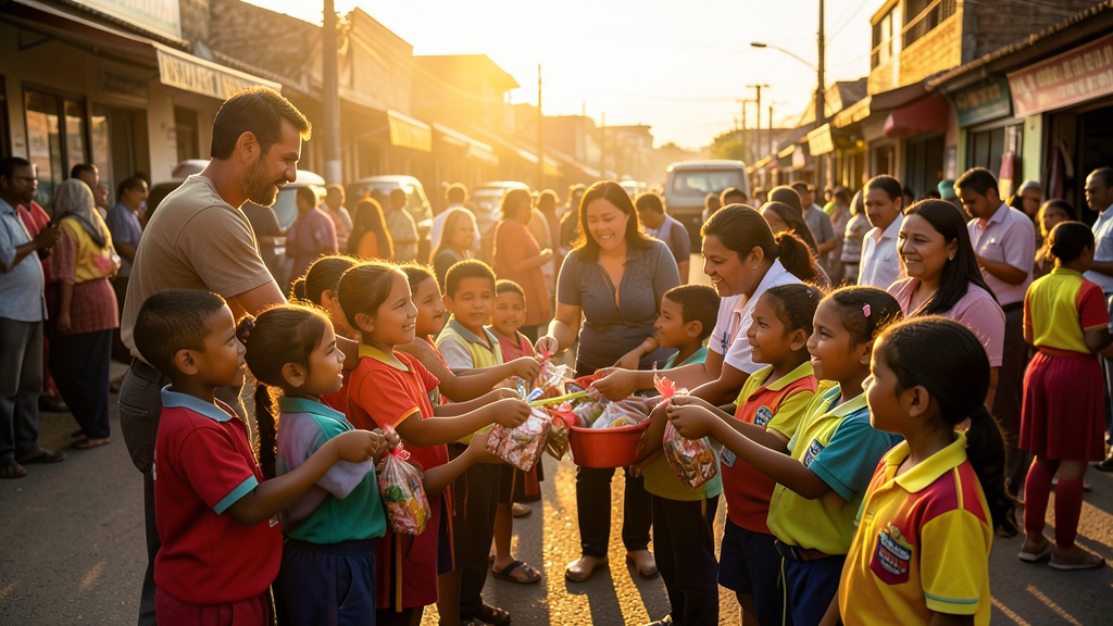 Misión Navidad del MIES llegó a 200 niños en Daule con controles y actividades lúdicas