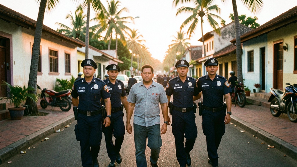 Detienen a «Canito», principal sospechoso del doble homicidio policial en Nobol