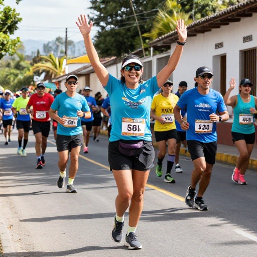 5K Clarita reunió a corredores en Daule con triunfos locales