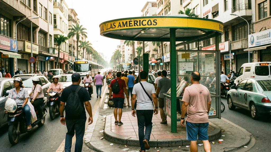 Municipio reubica parada Metrovía en Las Américas para aliviar el tráfico de 600 mil pasajeros