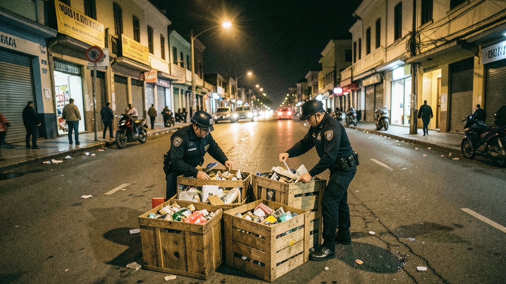 Policía decomisa 3000 camaretas ilegales en operativo nocturno en Guayaquil y Durán