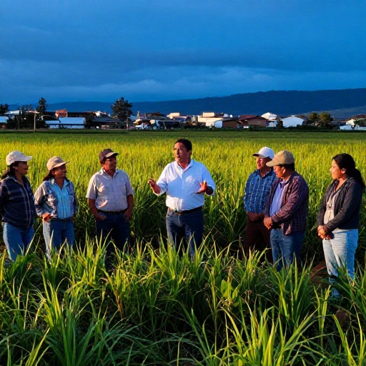 Vicepresidenta del GAD Los Lojas capacita a agricultores de Junquillal en manejo orgánico